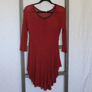 light weight boutique high-low shirt